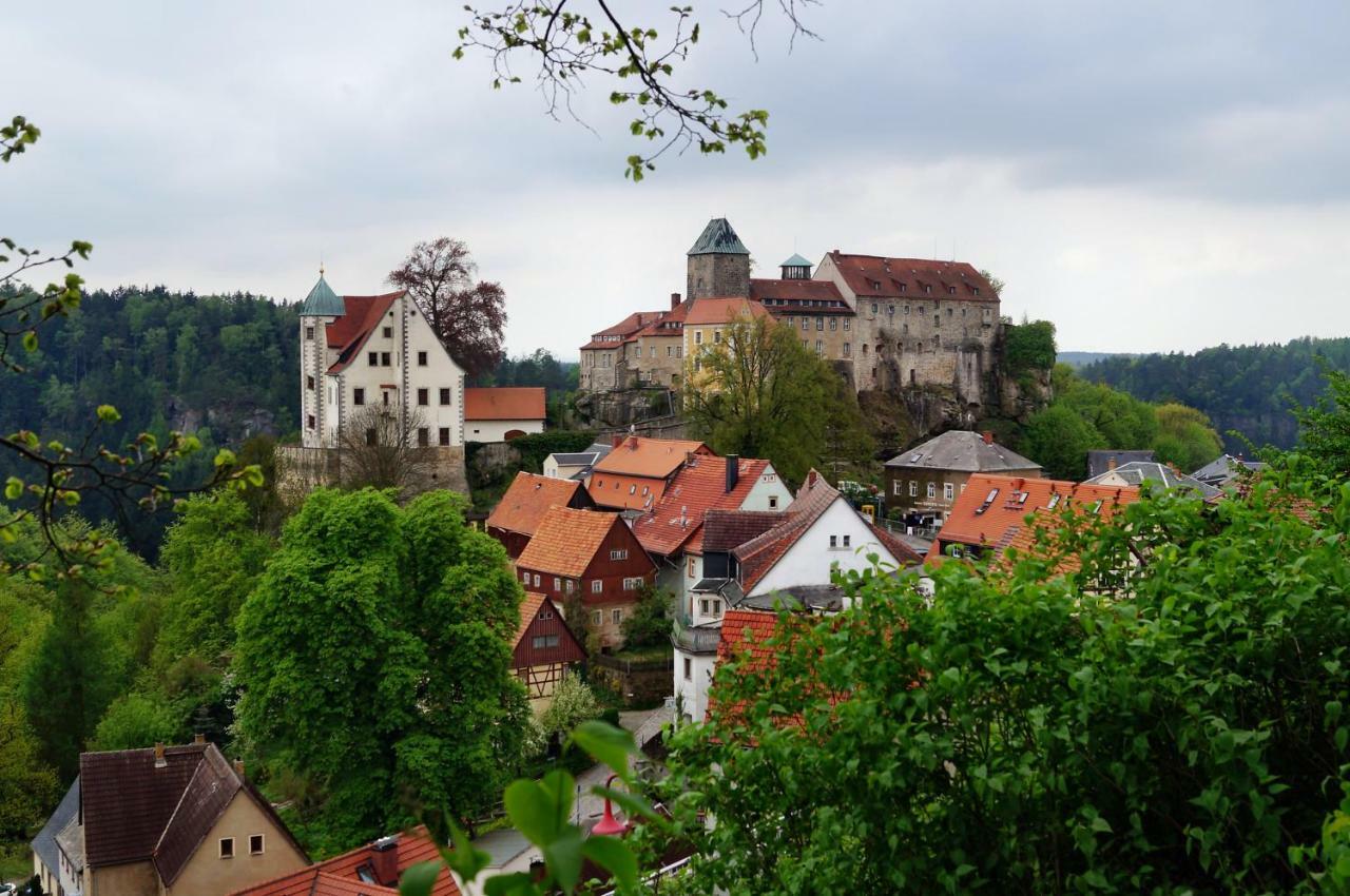 Ferienwohnung Schade Hohnstein Esterno foto